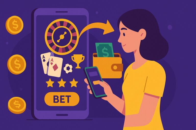 Nagad mobile payment casino withdrawal illustration on CK444